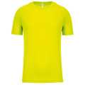 Kariban PA438 tränings-T-shirt för herrar, 140 g/m², neongul