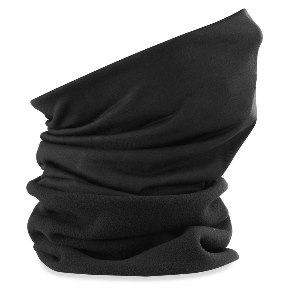Beechfield B920 multifunktionell tubhalsduk - svart (1)