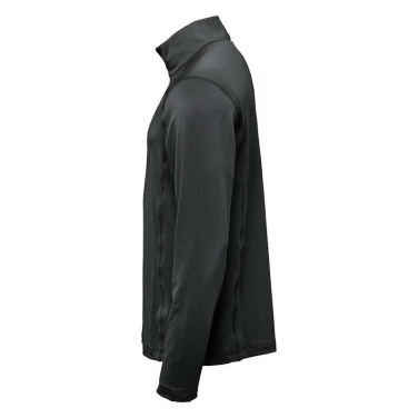 Stormtech QT-1 träningströja med kort dragkedja för herrar, 210 g/m² - svart, S (4)