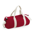 BagBase BG140 sportväska, röd (Classic Red) / naturvit (Off White)