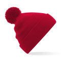 Beechfield B426 stickad mössa, röd (Classic Red)