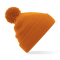 Beechfield B426 stickad mössa, orange