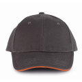 Kariban KP011 keps, mörkgrå / orange