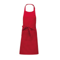 Kariban K890 förkläde, 190 g/m², röd