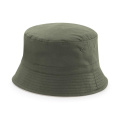 Beechfield B686 fiskarhatt, olivgrön (Olive Green) / beige (Stone)
