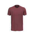 Next Level N6210 unisex T-shirt, 145 g/m², vinrödmelerad (Heather Maroon)