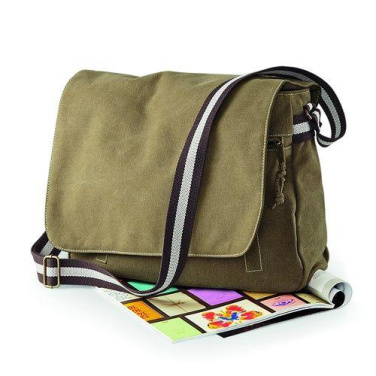 Quadra QD610 messengerväska - beige (Sahara) (2)