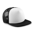 Beechfield B645 truckerkeps, svart / vit