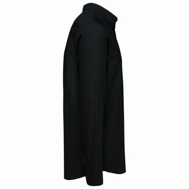 Kariban K533 skjorta för herrar, 135 g/m² - svart, S (2)
